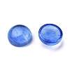Watermelon Stone Glass Cabochons G-P393-R58-10MM-2