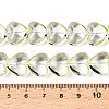 Transparency Glass Beads Strands X1-GLAA-T023-13D-4