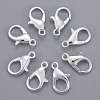 Zinc Alloy Lobster Claw Clasps Y-E105-S-1