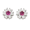 Brass Micro Pave Cubic Zirconia Beads KK-U056-16P-02-1
