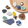 Mosaic Tiles Porcelain Cabochons DIY-YWC0009-01A-1