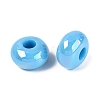 Opaque Acrylic European Beads OACR-E033-19D-2