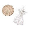ABS Plastic Imitation Pearl Pendants PALLOY-JF03730-2
