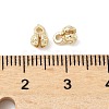 Flower Brass Bead Tips KK-M326-10G-4
