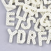 Handmade ABS Plastic Imitation Pearl Woven Beads FIND-T039-18-1