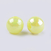 Opaque Acrylic Beads X-MACR-S296-90B-2