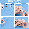 Acrylic Measuring Tool for Doll Craft Eyes TOOL-WH0155-110B-03-4