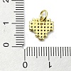 Brass Micro Pave Colorful Cubic Zirconia Pendants KK-H475-14G-01-3