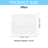 200Pcs Transparent Self Adhesive Hang Tabs KY-CA0001-57-2