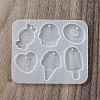 Ice Cream/Cake/Donut Pendant DIY Silicone Mold X1-DIY-K073-09C-3
