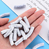 Opaque Crackle Acrylic Beads MACR-S372-002N-010-5