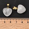 Natural Quartz Crystal Pendants G-I311-A12-G-3