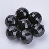 Transparent Acrylic Beads TACR-Q254-6mm-V72-1