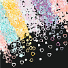 120G 6 Colors Plastic Sequins Beads PVC-CP0001-02B-6