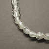 Handmade Silver Foil Glass Beads FOIL-R050-12x8mm-17-2