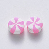Handmade Polymer Clay Beads CLAY-R084-01H-1