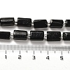 Natural Black Tourmaline Beads Strands G-N327-06-14B-5