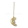 Moon Loose Tea Infuser AJEW-G045-05G-2