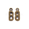 Tibetan Style Alloy Pendants LS-TIBE-S108-108B-AB-NR-2