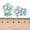 Transparent Epoxy Resin Flower Decoden Cabochons CRES-M034-06B-3