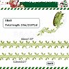20M Christmas Theme Polyester Ribbon OCOR-WH0074-58B-2