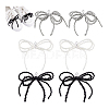 6Pcs 3 Styles Plastic Bowknot Shoe Decorations FIND-PH0024-67-6