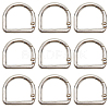 12Pcs Alloy Spring Gate Rings FIND-GF0007-10C-1