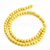 Synthetic Turquoise Beads Strands TURQ-G106-4mm-02I-2
