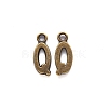 Tibetan Style Alloy Pendants TIBE-S108-108Q-AB-NR-2