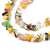 Electroplate Glass Beads Strands X-EGLA-N002-06D-3