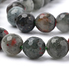 Natural African Bloodstone Beads Strands X-G-Q462-95-6mm-3