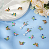 36Pcs 3 Colors Alloy Enamel Beads FIND-CA0009-29-5