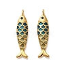 304 Stainless Steel Pendants STAS-C152-01B-02G-1