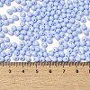 6/0 Opaque Baking Paint Glass Seed Beads SEED-M012-02A-08-4
