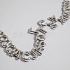 Alloy & CCB Plastic Beaded Necklaces FS-WG4655B-01-3