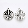 Tibetan Style Alloy Pendants X-TIBE-T010-30AS-RS-2