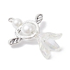 Acrylic & Tibetan Style Alloy Pendants PALLOY-JF04330-01-3