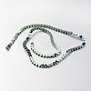 Electroplate Non-magnetic Synthetic Hematite Bead Strands G-F300-23A-2