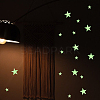 Star Fluorescent PVC Wall Stickers DIY-WH0308-235-7