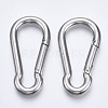 Tarnish Resistant 304 Stainless Steel Rock Climbing Carabiners STAS-N087-24B-01-1
