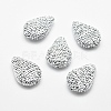 Handmade Polymer Clay Rhinestone Beads X-RB-L030-34C-1