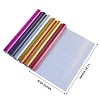 6 Sheets 6 Colors Laser Heat Transfer Vinyl Sheets DIY-SZ0003-75-2