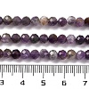Natural Amethyst Beads Strands G-L581A-001B-3