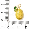 Alloy Enamel Pendants AL-CBA24A7-01G-07-3
