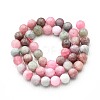 Natural Quartz Beads Strands G-N355-8mm-10-2