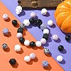Halloween Theme Food Grade Eco-Friendly Silicone Beads SIL-YW0001-45-5
