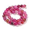 Natural Agate Beads Strands G-M437-C01-01J-3