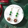 Glass Seed Beads Dangle Earrings EJEW-MZ00502-1