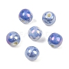 Glazed Porcelain Round Beads PORC-S490-8mm-09-4