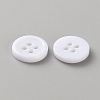 100Pcs 2-Hole Resin Buttons BUTT-WH20005-08B-3